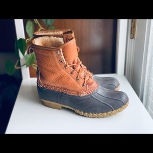 Shearling-lined Bean Boots from LL Bean